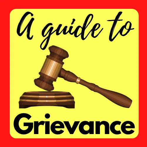 guide to grievance graphic